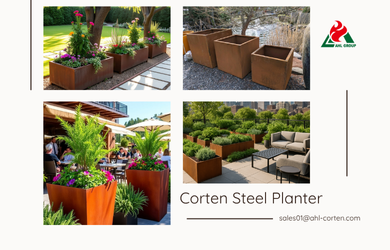 Corten Steel Planter